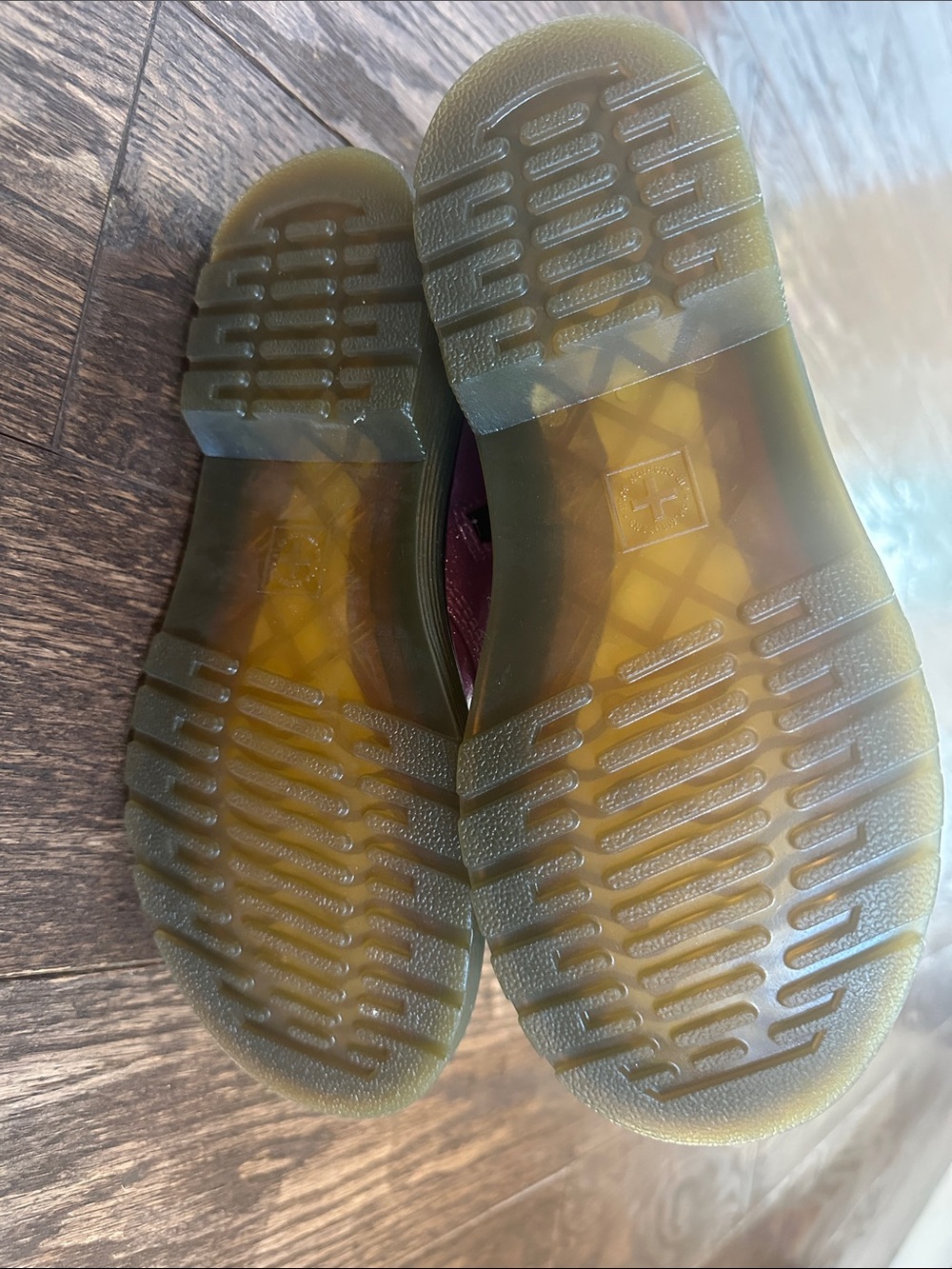 LIKE NEW Pink Doc Martens, Sz 2 - Picture 3 of 6